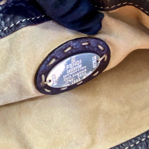 FENDI vintage leather hobo - Picture 11 of 12